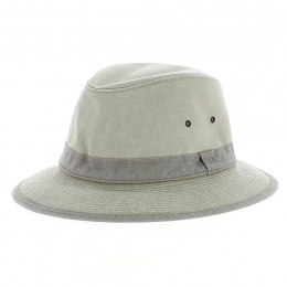 Safari Hat Hamilton Grignan Cotton Bicolor - Crambes
