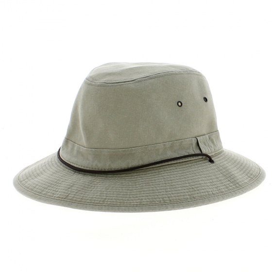 Safari Hat Grignan Beige Cotton - Crambes