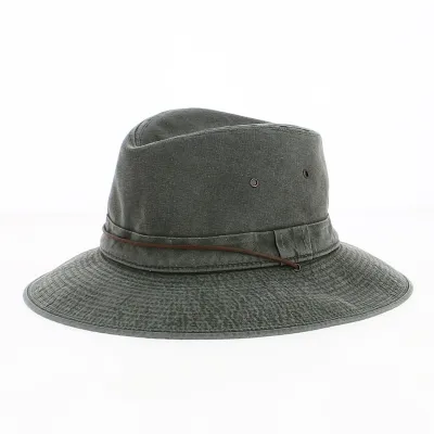 Chapeau Safari Durban Coton Kaki - Crambes