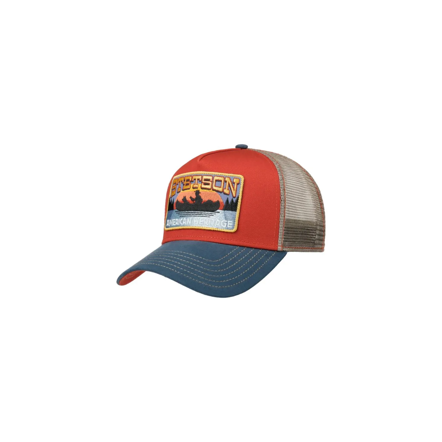 Canoe Cotton Trucker Cap - Stetson