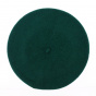 Basque beret Picka Wool Dark Green - Traclet