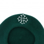Basque beret Picka Wool Dark Green - Traclet
