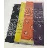 bandana headscarf rouge -  100% coton - Achat en ligne Reference : 6875 | Chapellerie Traclet
