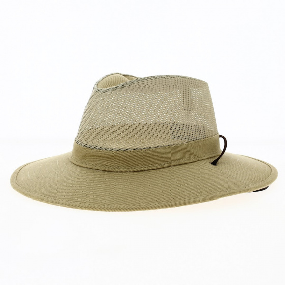 Chapeau Traveller Branco Coton Kaki - Traclet