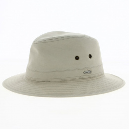 Traveller Auckland Cotton Beige Sand Hat - Traclet