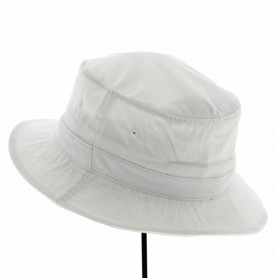 Bob Anti-UV Coton Blanc - Traclet Bob Anti-UV Coton Blanc - Traclet