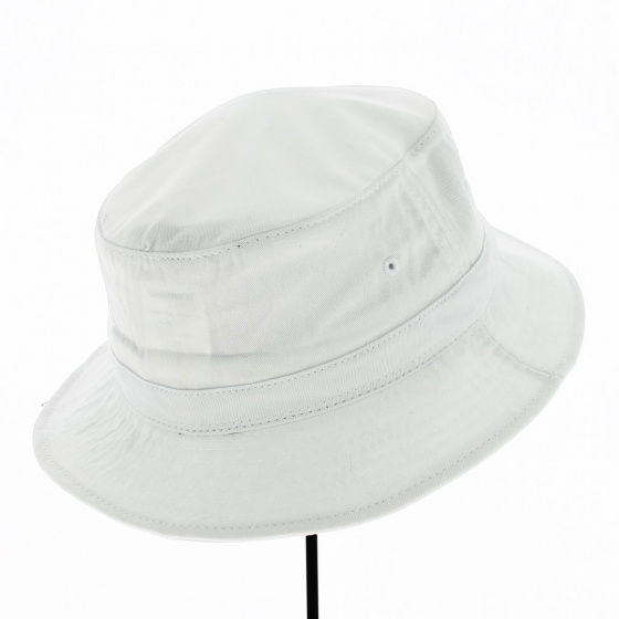 White Cotton Anti-UV Bob - Traclet