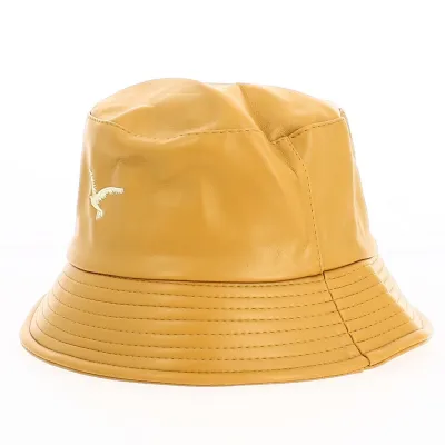 Chapeau Bob Pluie Mouette Jaune Moutarde - Traclet