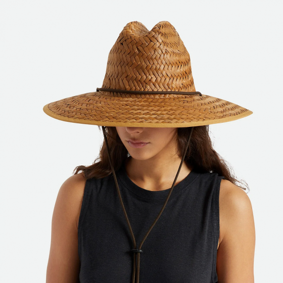 Cowboy Hat Beta Natural Straw Brown - Brixton