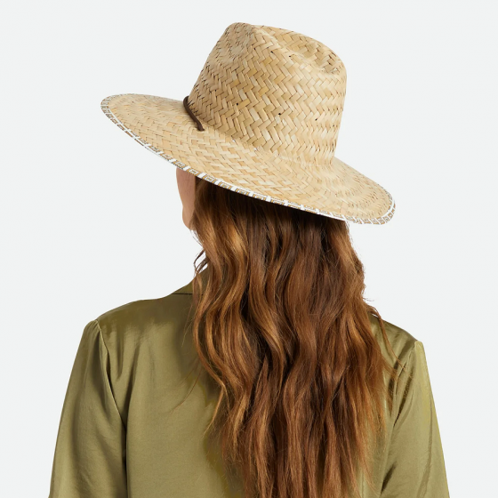 Fedora Messer Natural Straw Hat - Brixton Fedora Messer Natural Straw Hat - Brixton