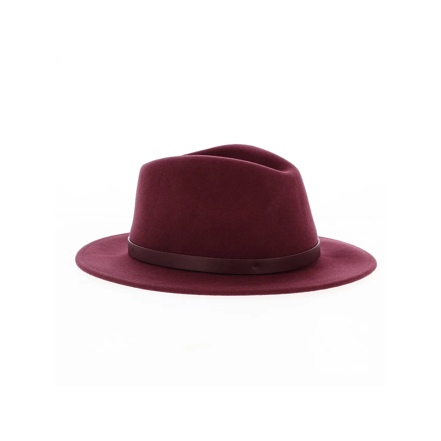 Chapeau Fedora Messer Feutre Laine Violet - Brixton