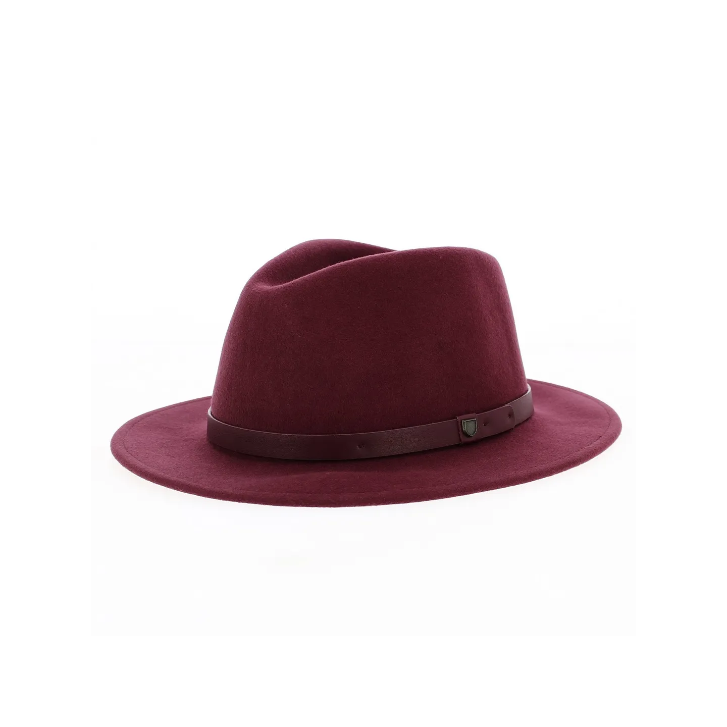 Chapeau Fedora Messer Feutre Laine Violet - Brixton
