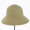 Cloche Hat Rosa Straw Paper - Traclet