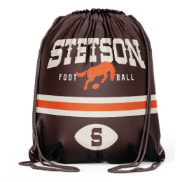 Brown Duffel Bag Recycled Materials - Stetson