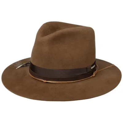 Danios Western Traveller Hat Brown Felt Hair - Stetson
