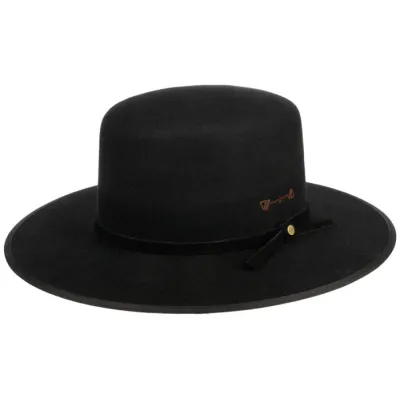 Boss Of The Plains Black Wool Felt Hat - Stetson