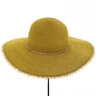 Capeline Lylio Paille Papier Jaune Maïs - Traclet