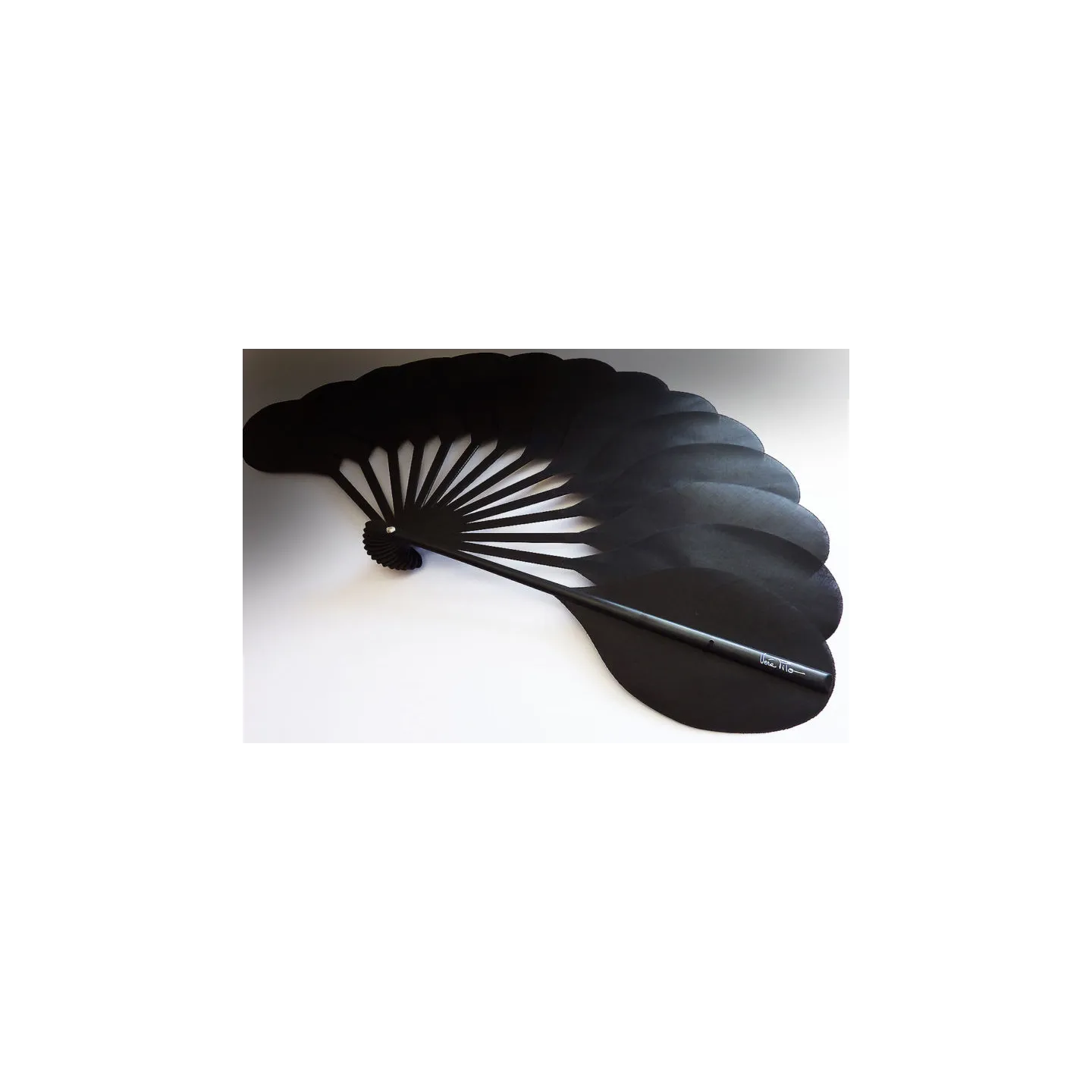 Eventail Palmito Noir Traclet - Véra Pilo