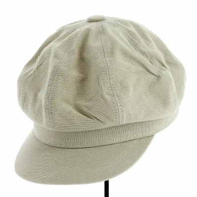 Casquette Gavroche Azora Beige Coton - Traclet
