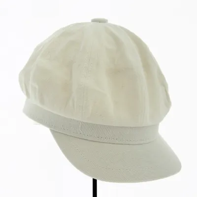 Casquette Gavroche Azora Blanc Coton - Traclet