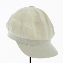 Cap Gavroche Azora White Cotton - Traclet