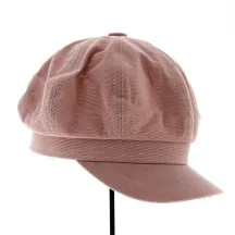 Casquette Gavroche Azora Rose Coton - Traclet