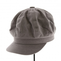 Cap Gavroche Azora Grey Cotton - Traclet