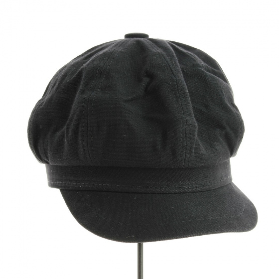 Casquette Gavroche Azora Noir Coton - Traclet
