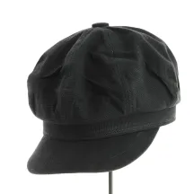 Casquette Gavroche Azora Noir Coton - Traclet