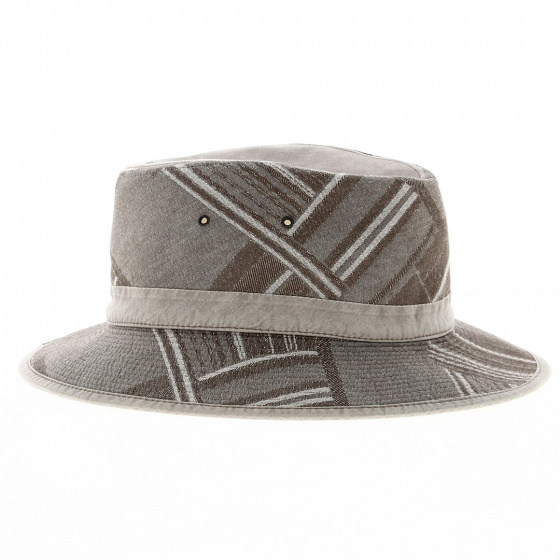 safari fancy gray 100% cotton - Crambes