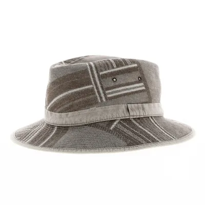 safari fancy gray 100% cotton - Crambes