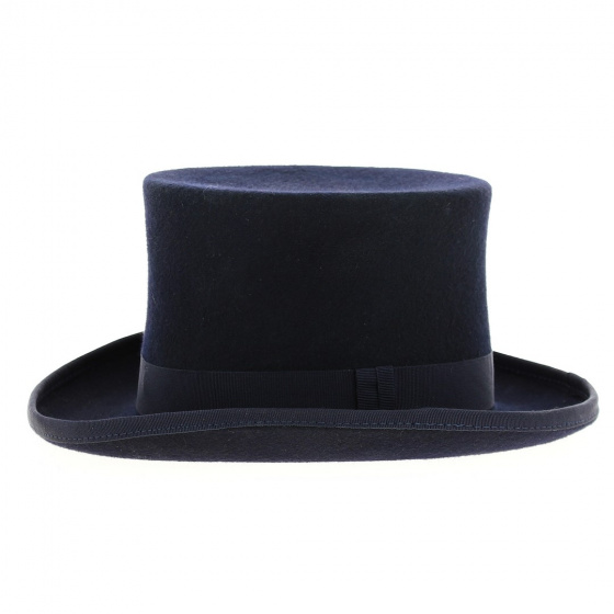 Top hat Felt Navy - Traclet Top hat Felt Navy - Traclet