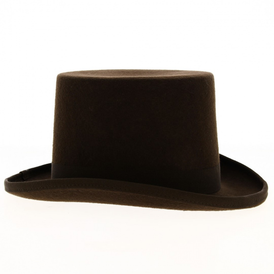 Chapeau Haut De Forme Marron - Traclet Chapeau Haut De Forme Marron - Traclet