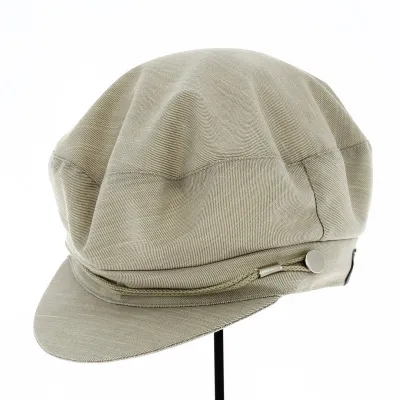 Camaret Cap Beige Cotton - Mtm