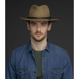 Bailey Camel Felt Fedora Hat Nelles