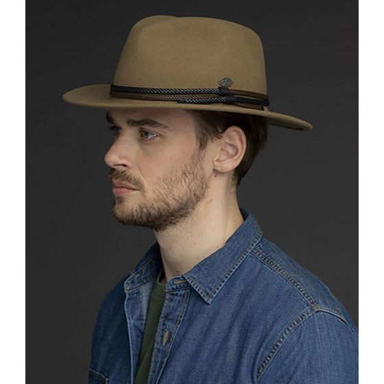 Bailey Camel Felt Fedora Hat Nelles
