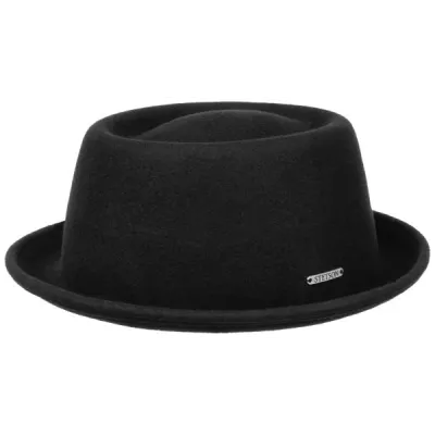 Chapeau Porkpie Baltimore Woolfelt - Stetson Reference : 16700| Chapellerie Traclet