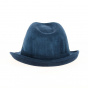 Trilby hat - Navy Alcantara
