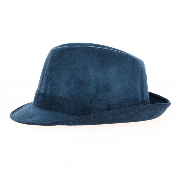 Chapeau trilby - Alcantara Marine