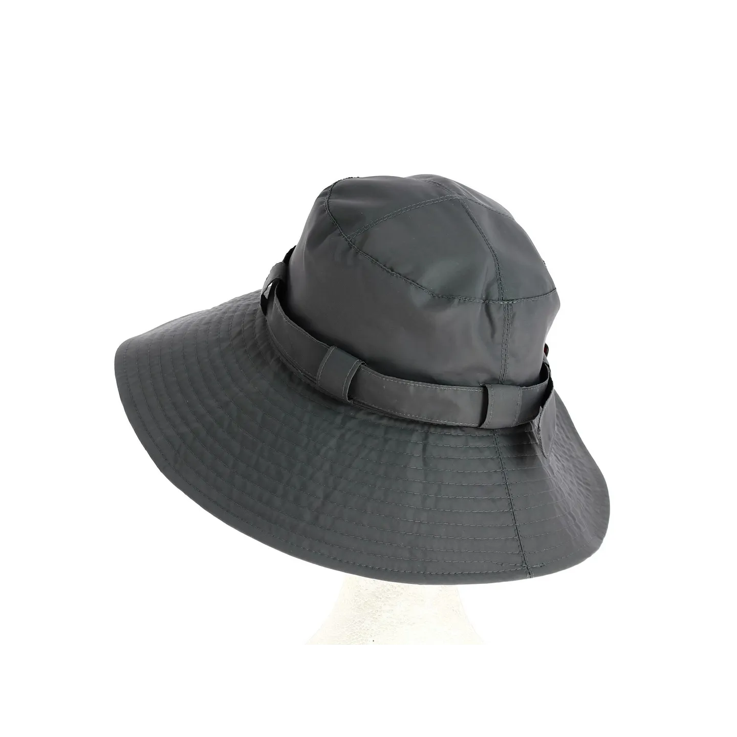 Chapeau de pluie large bord kaki Reference : 16727 | Chapellerie Traclet