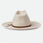 Sedona Wool Felt Cowboy Hat Beige - Brixton