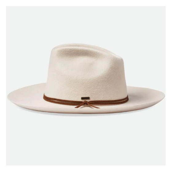 Chapeau Cowboy Sedona Feutre Laine Beige - Brixton