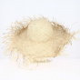 Foldable Natural Straw Capeline - Traclet