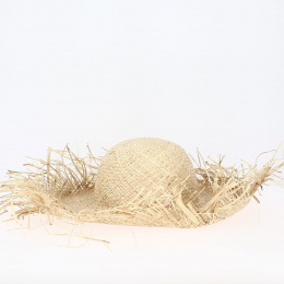 Foldable Natural Straw Capeline - Traclet