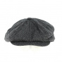 Brood Baggy Cap Black Grey - Brixton