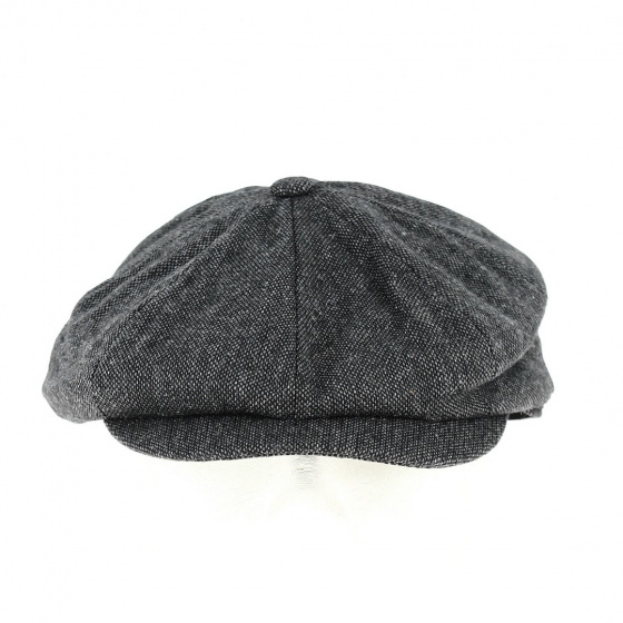 Brood Baggy Cap Black Grey - Brixton