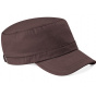 Brown Army Cotton Cap - Beechfield