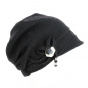 Beret - Wool Beanie with Black visor - Traclet