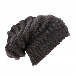 Brown rasta beanie