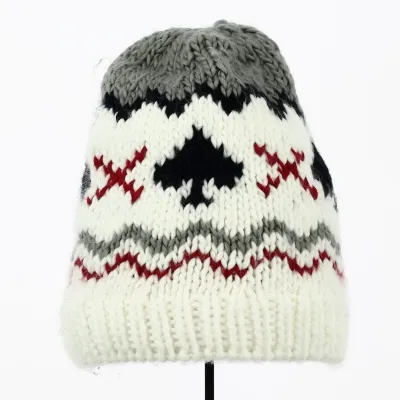 Bonnet Rocke Fella Poker Acrylique blanc